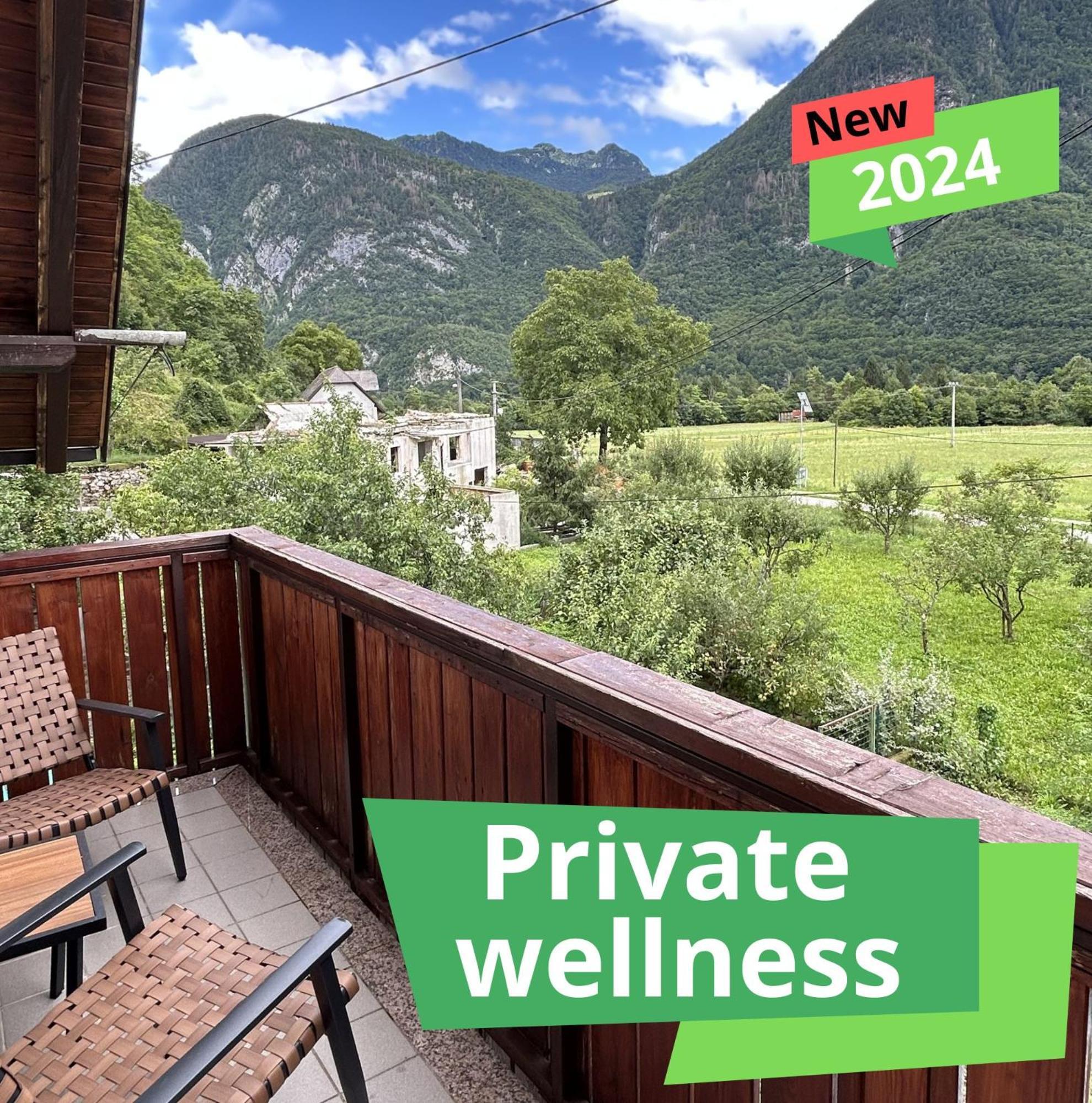 Apartments & Wellness Kal Koritnica Bovec Exteriér fotografie